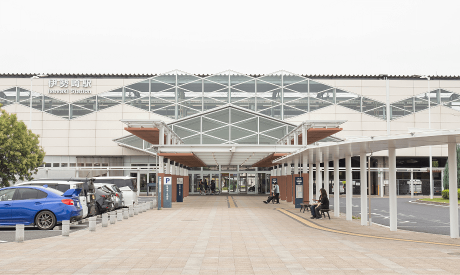 JR伊勢崎駅。県都の前橋市までは電車で15分ほど