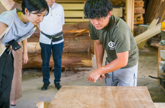 シェアして OWASE woodworksを応援！